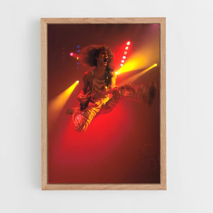 ap-eddie van halen-2 cadre Bois clair