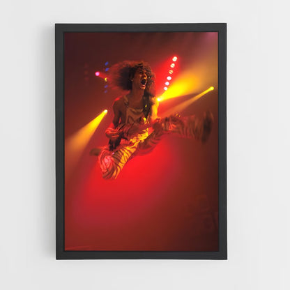 ap-eddie van halen-2 cadre Noir