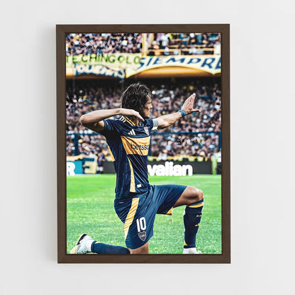 ap-edinson cavani-2 cadre Bois foncé