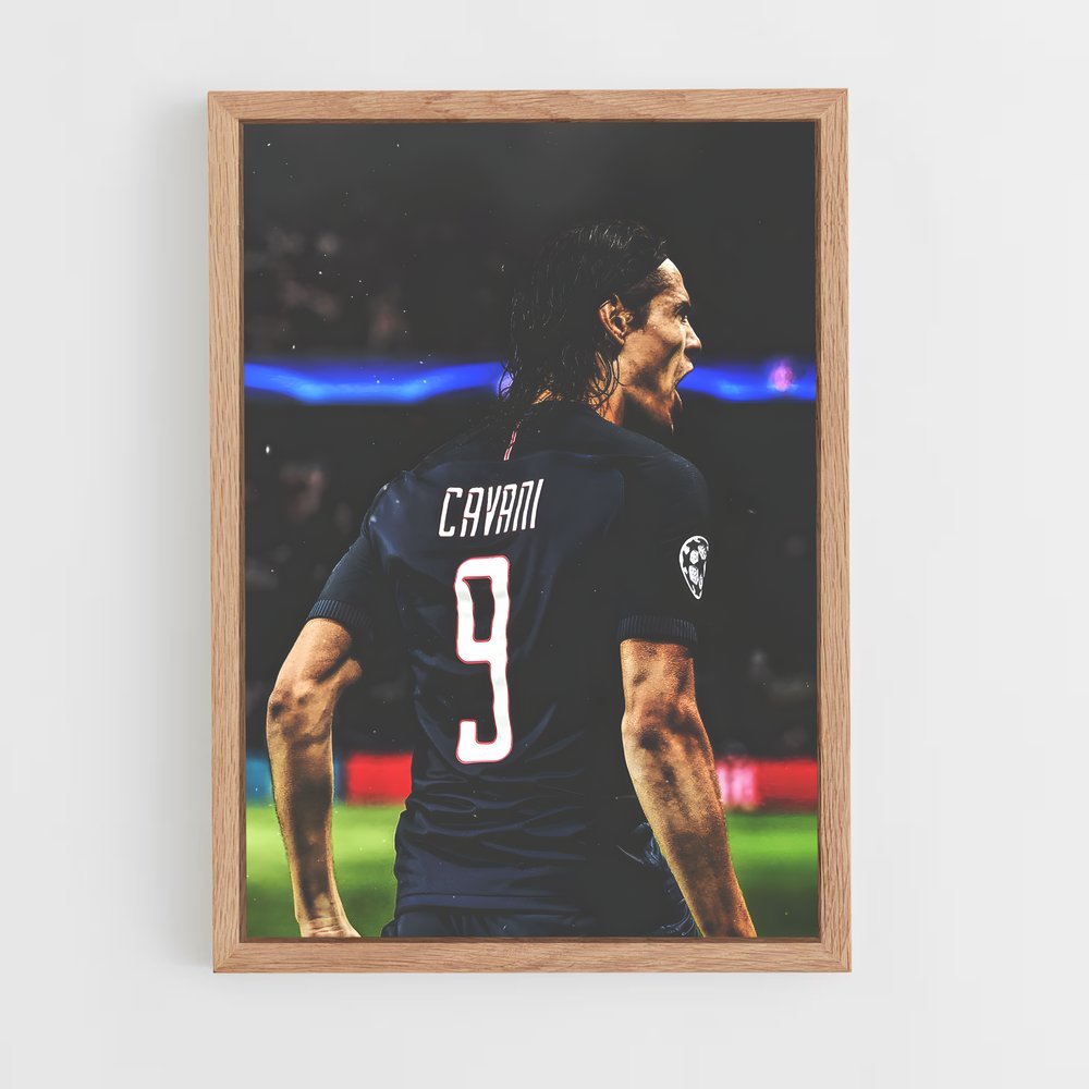 ap-edinson cavani-5 cadre Bois clair