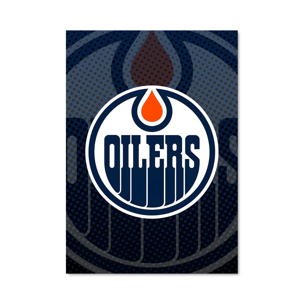 Poster Oilers en Action