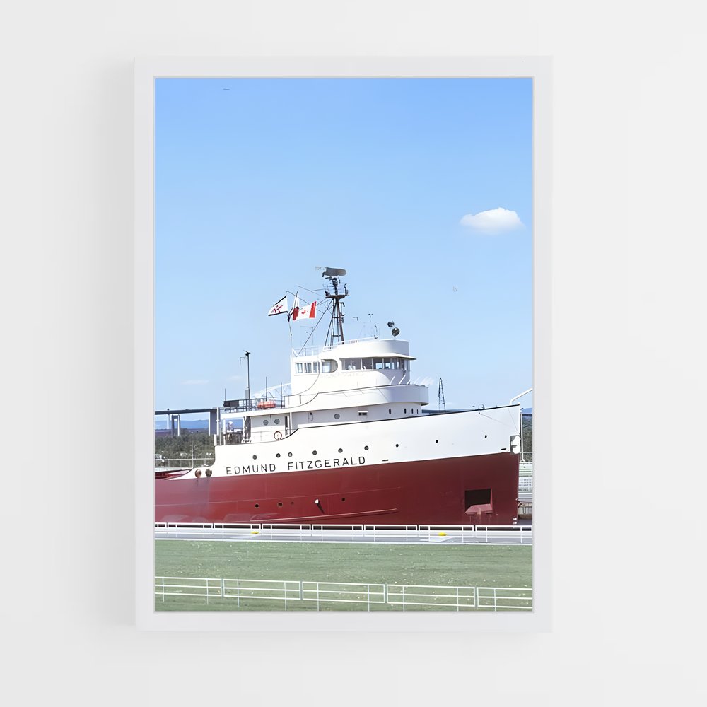 ap-edmund fitzgerald-1 cadre Blanc