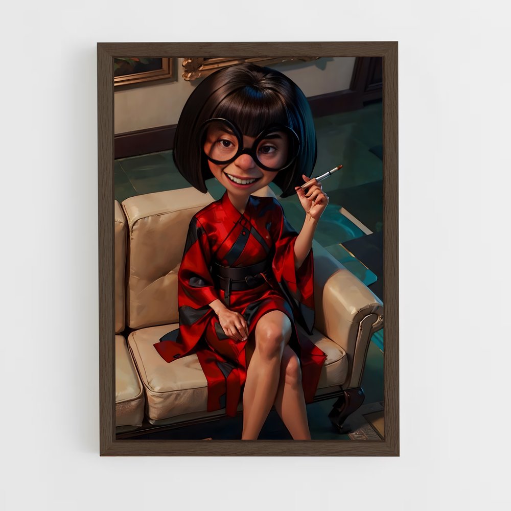 ap-edna mode-1 cadre Bois foncé