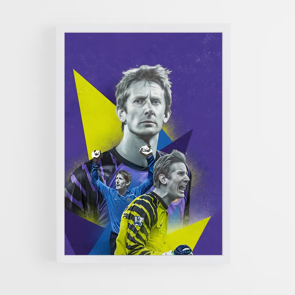 ap-edwin van der sar-4 cadre Blanc