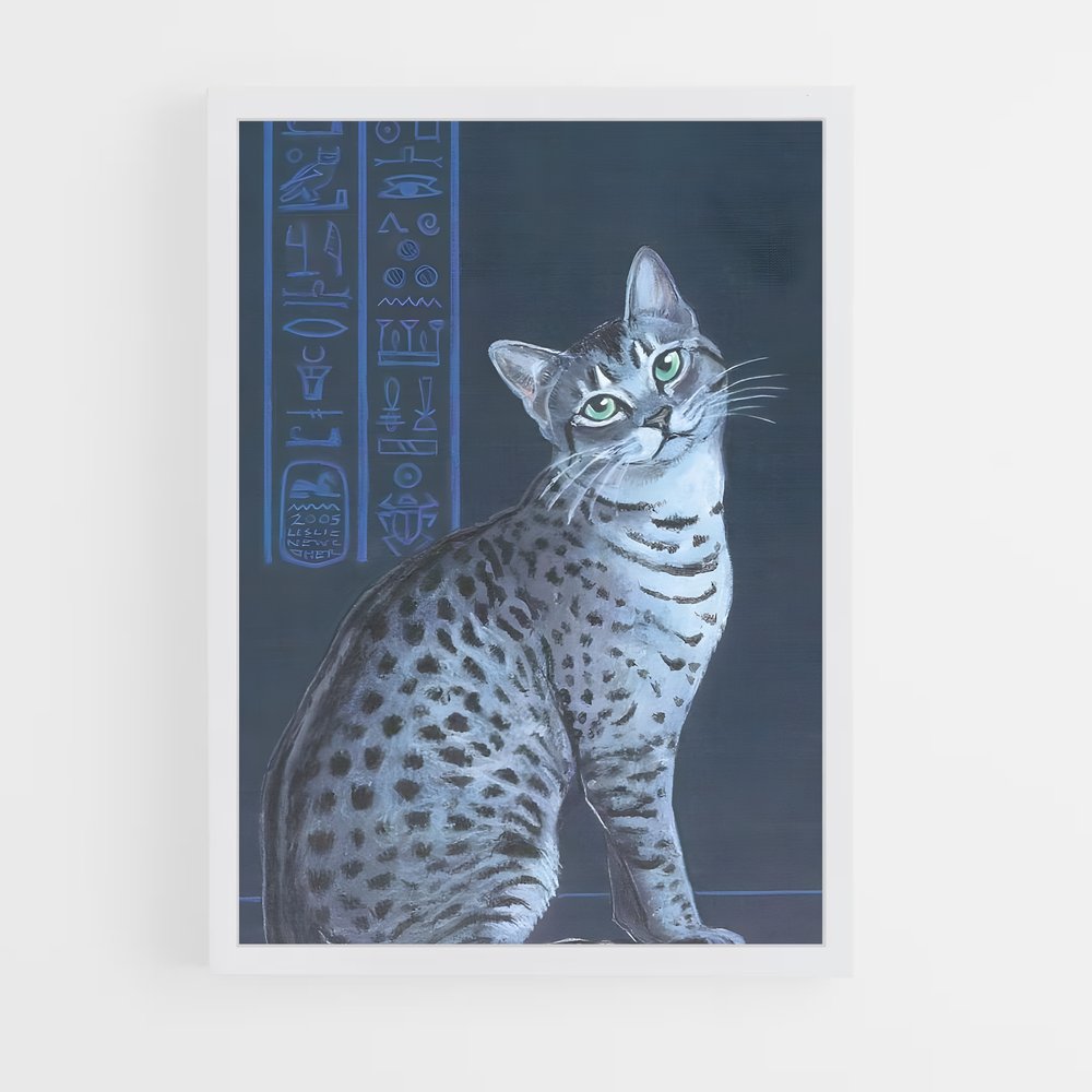 ap-egyptian mau-3 cadre Blanc