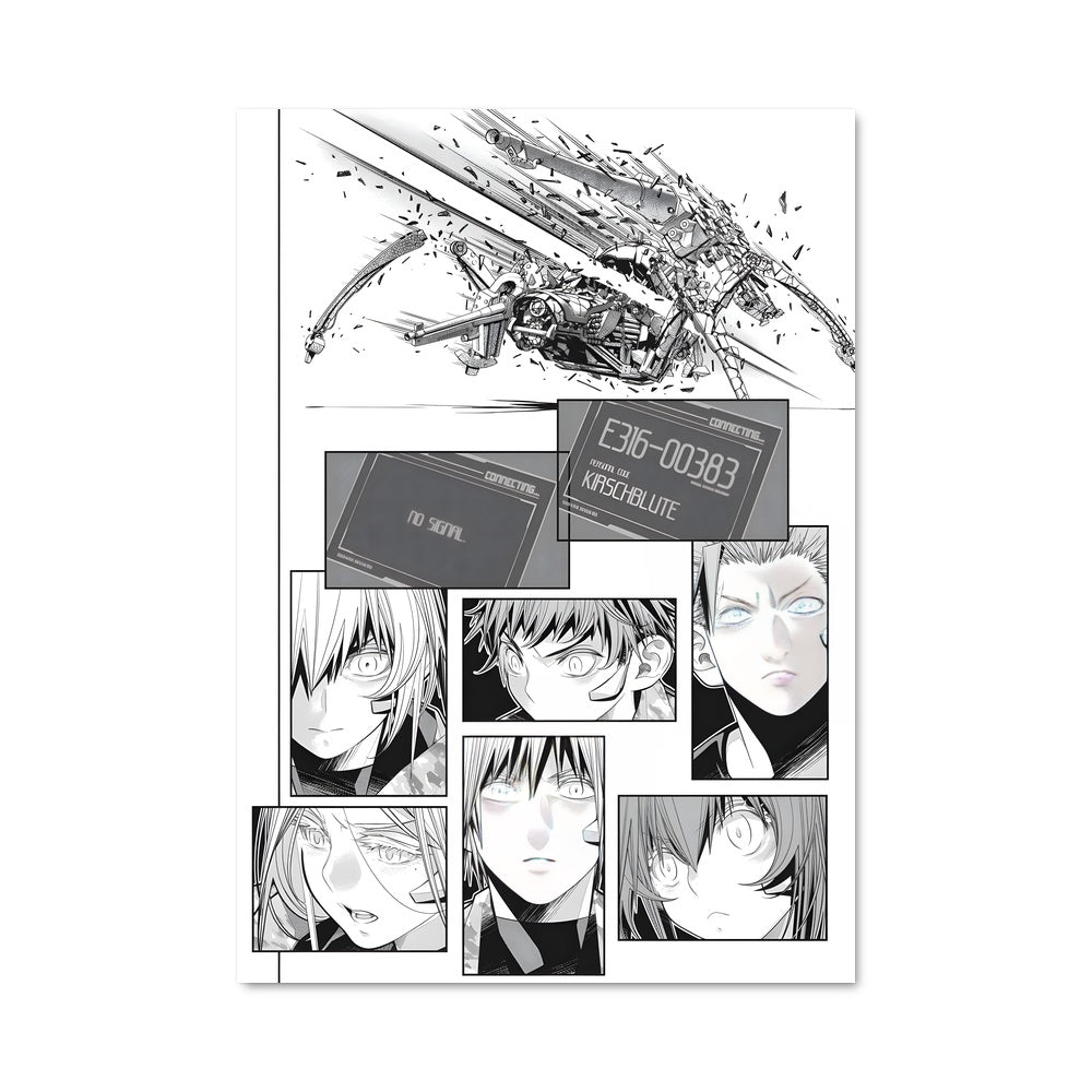 Poster Page de Combat