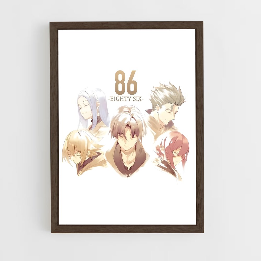 ap-eighty six-7 cadre Bois foncé