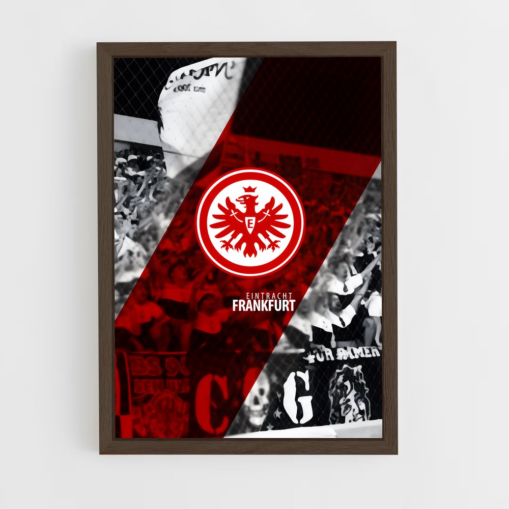 ap-eintracht frankfurt-10 cadre Bois foncé