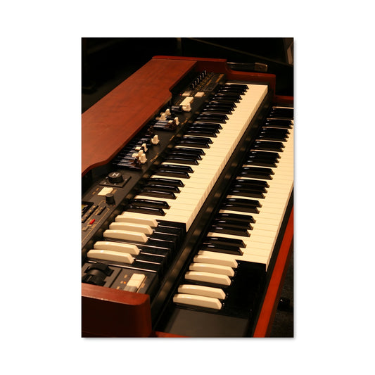 Poster Piano Électrique
