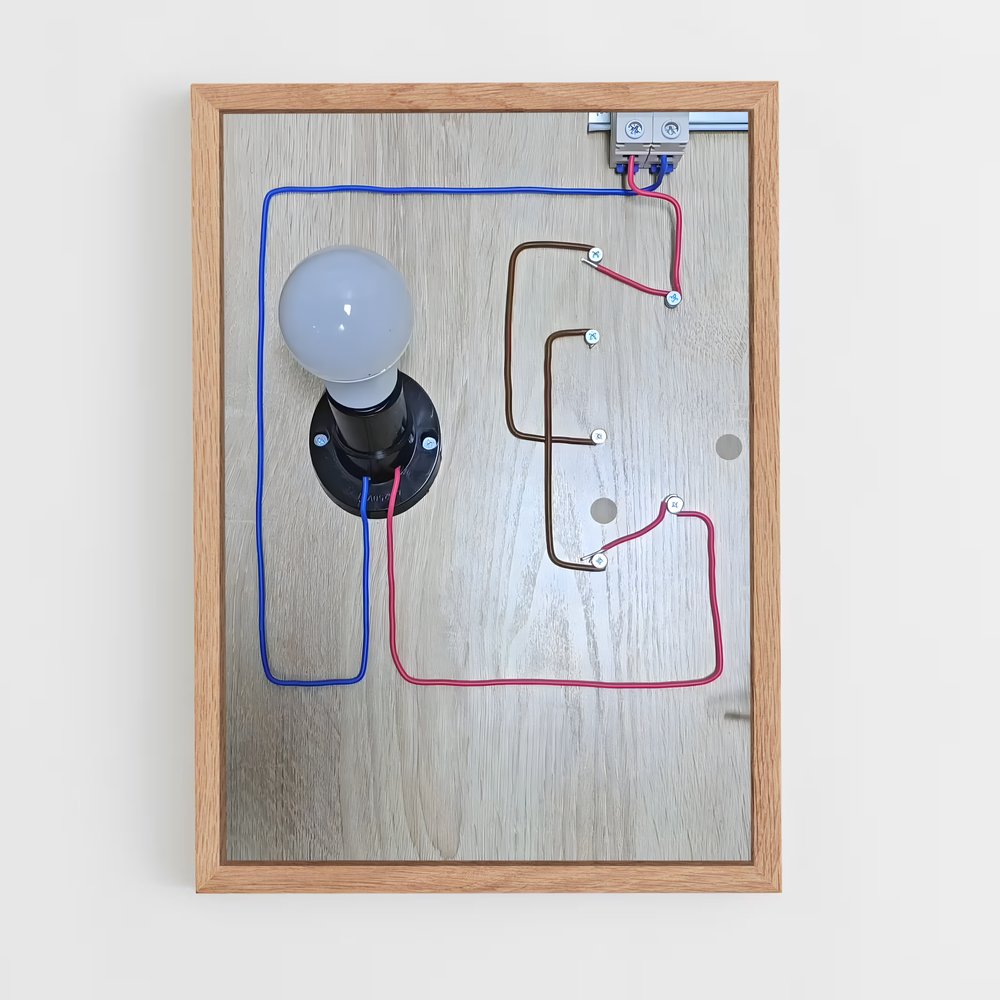 ap-electricity-5 cadre Bois clair