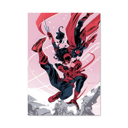 Poster Elektra et Spider-Man