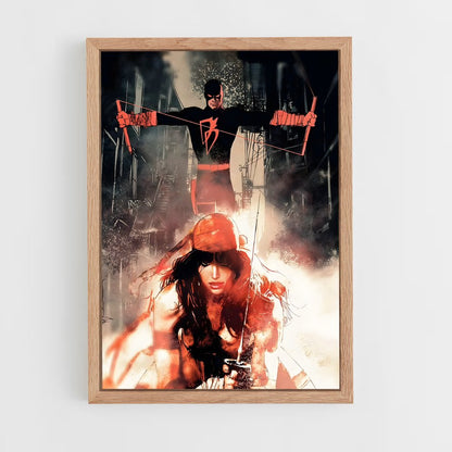 ap-elektra daredevil-10 cadre Bois clair