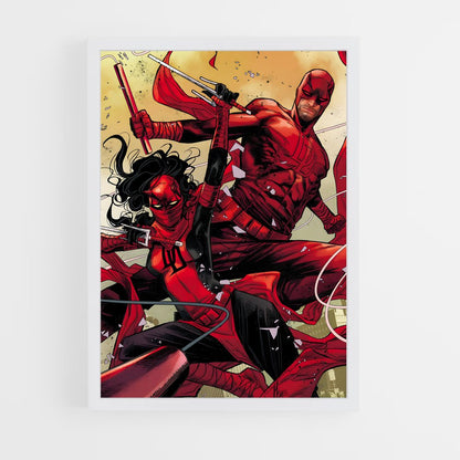 ap-elektra daredevil-2 cadre Blanc