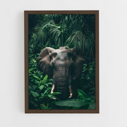 ap-elephant-11 cadre Bois foncé
