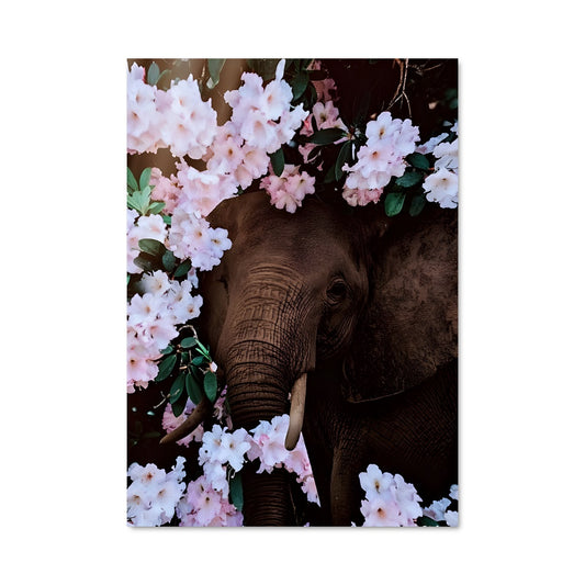 Poster Éléphant Enchanté