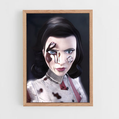 ap-elizabeth bioshock-3 cadre Bois clair