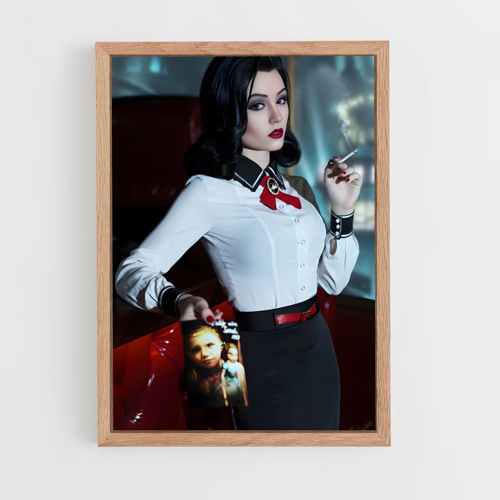 ap-elizabeth bioshock-7 cadre Bois clair