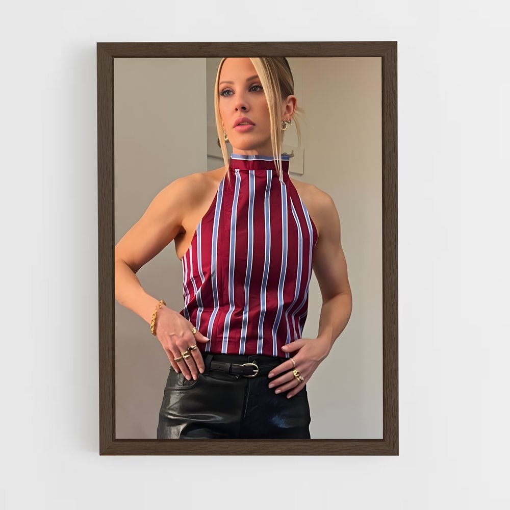 ap-ellie goulding-3 cadre Bois foncé
