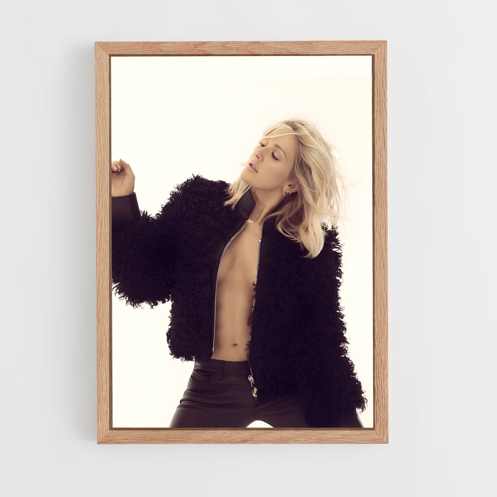 ap-ellie goulding-5 cadre Bois clair