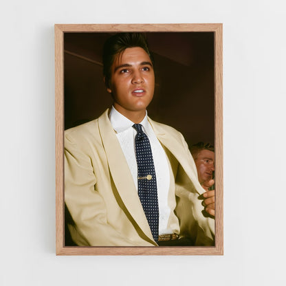 ap-elvis presley-6 cadre Bois clair