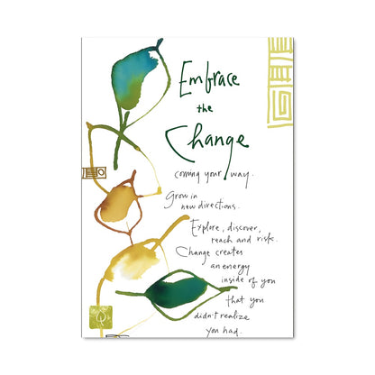 Poster Embrace change 26664