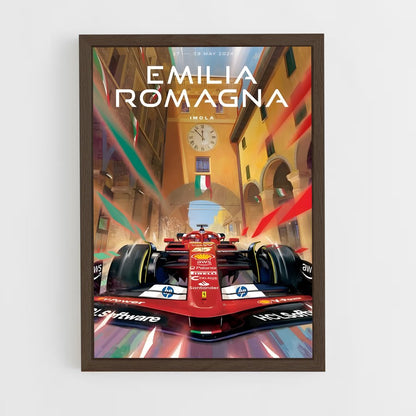 ap-emilia romagna grand prix-2 cadre Bois foncé