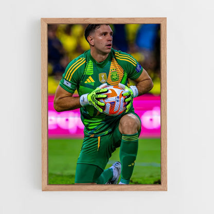 ap-emiliano martinez-3 cadre Bois clair