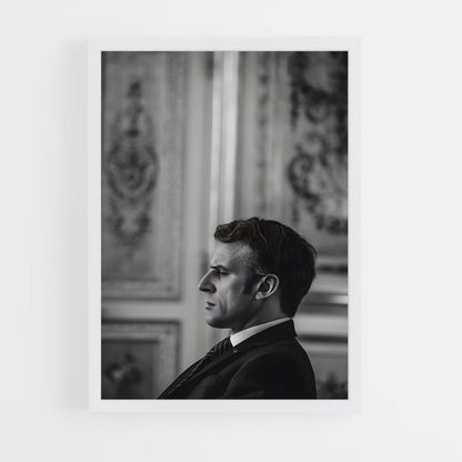 ap-emmanuel macron-9 cadre Blanc