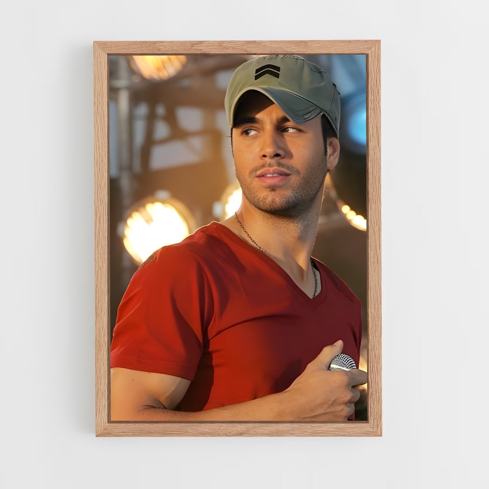 ap-enrique iglesias-1 cadre Bois clair