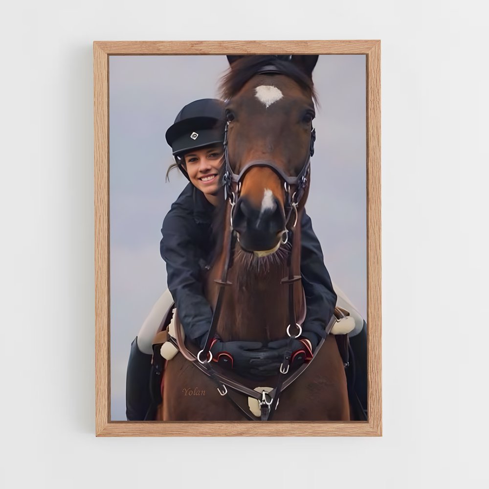 ap-equestrian-9 cadre Bois clair