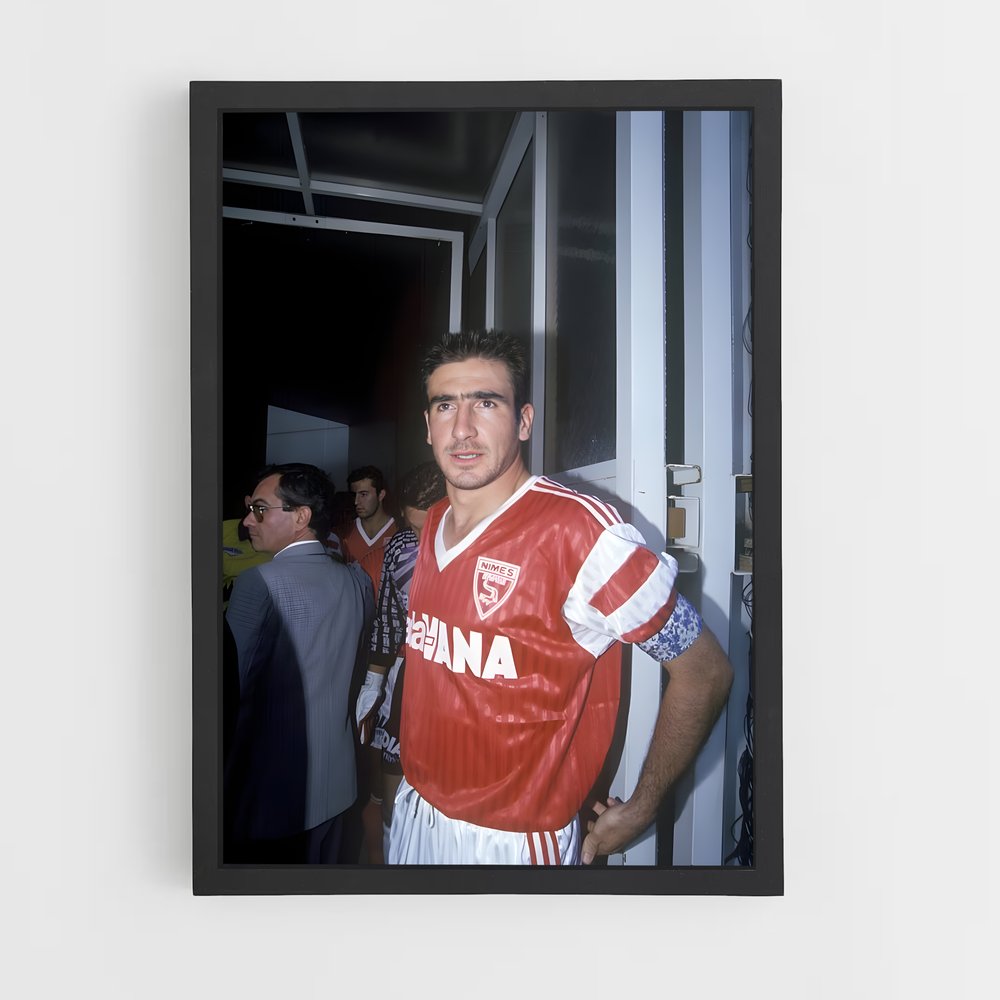 ap-eric cantona-7 cadre Noir