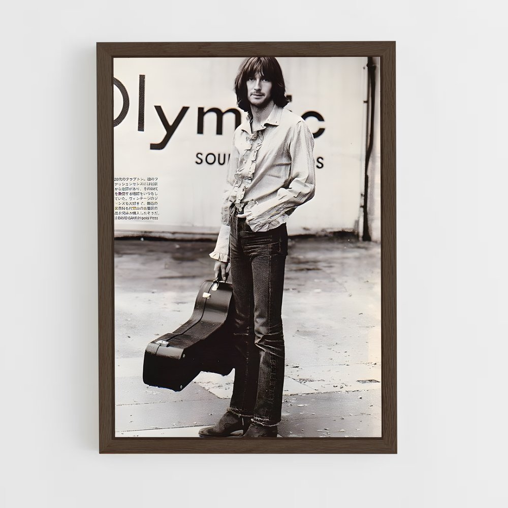 ap-eric clapton-7 cadre Bois foncé