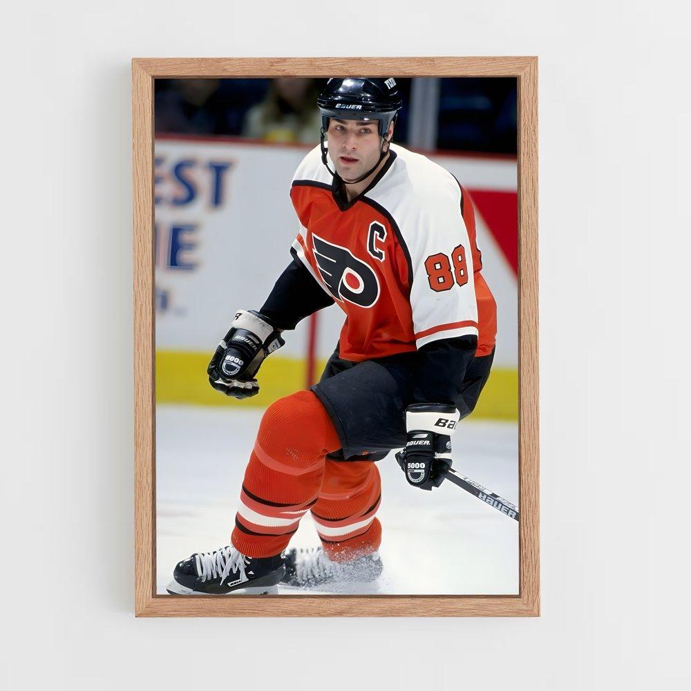 ap-eric lindros-1 cadre Bois clair