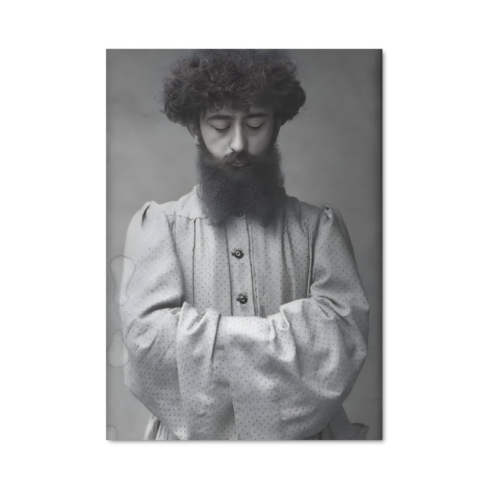 Poster Satie en Blanc
