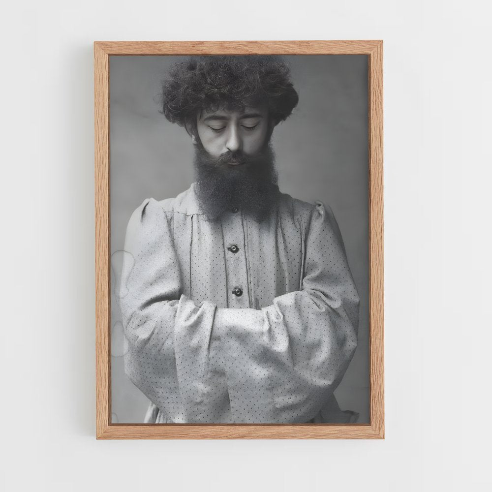 ap-erik satie-4 cadre Bois clair