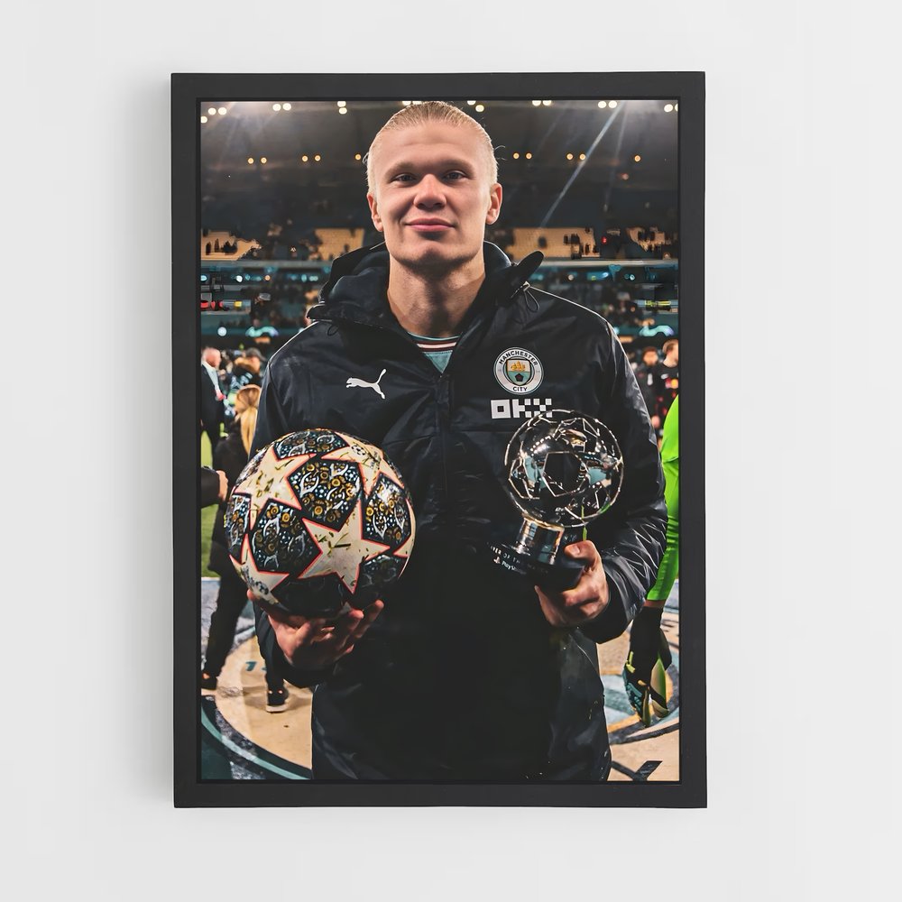 ap-erling haaland-11 cadre Noir