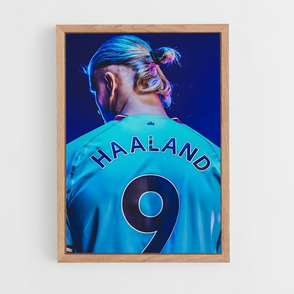 ap-erling haaland-4 cadre Bois clair