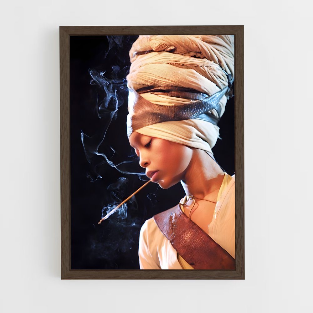 ap-erykah badu-1 cadre Bois foncé