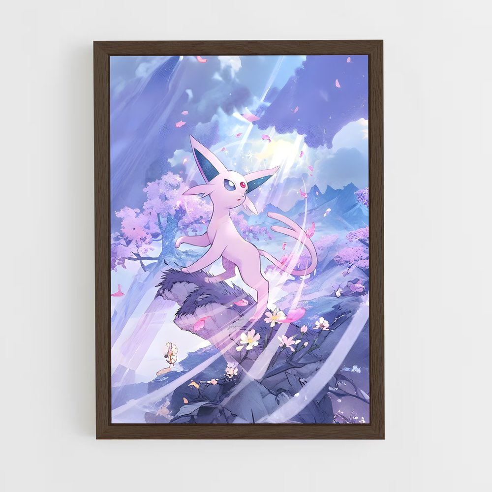 ap-espeon-2 cadre Bois foncé