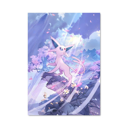 Poster Espeon Éblouissant