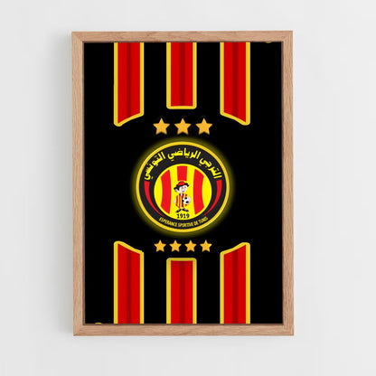 ap-esperance sportive de tunis-1 cadre Bois clair
