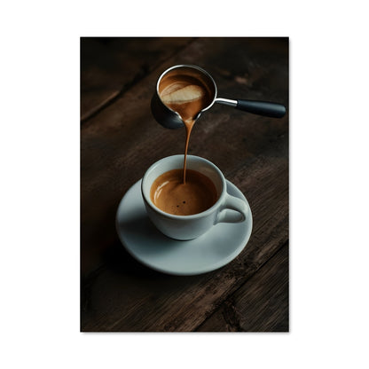 Poster Espresso en Tasse