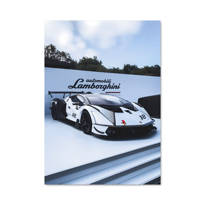 Poster Épure Automobile