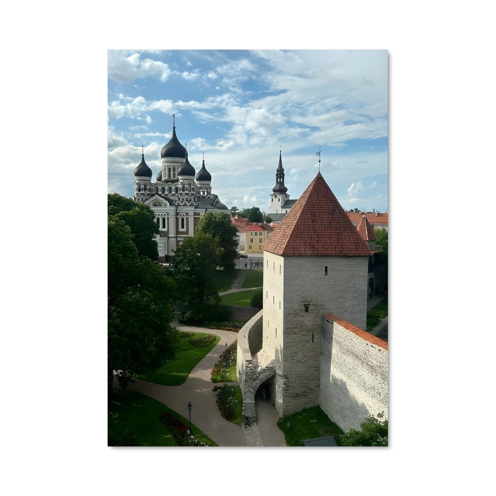Poster Église de Tartu