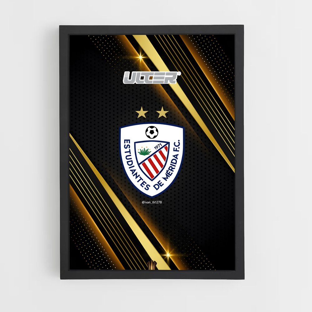 ap-estudiantes de merida fc-1 cadre Noir