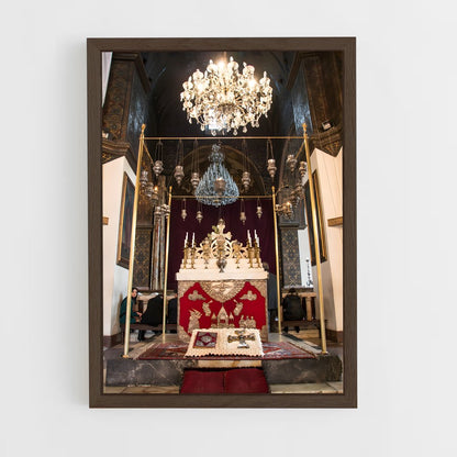 ap-etchmiadzin cathedral-4 cadre Bois foncé