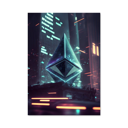 Poster Métropole Futuriste