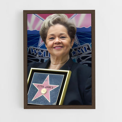 ap-etta james-3 cadre Bois foncé