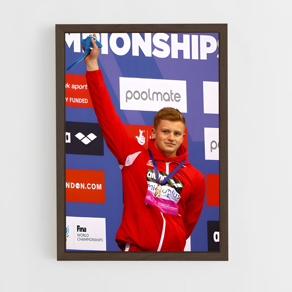 ap-european aquatics championships-2 cadre Bois foncé
