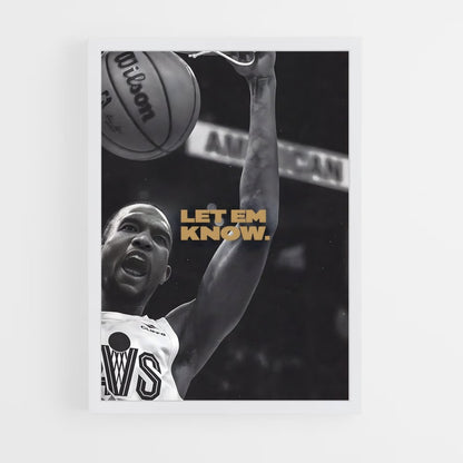 ap-evan mobley-1 cadre Blanc